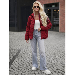 Women's burgundy jacket Erlin