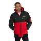Vyriška juoda/raudona žieminė striukė Molix JS/31M5083/270 - Vyriškos Striukės ir Paltai Vyriška juoda/raudona žieminė striukė Molix Žieminės striukės
