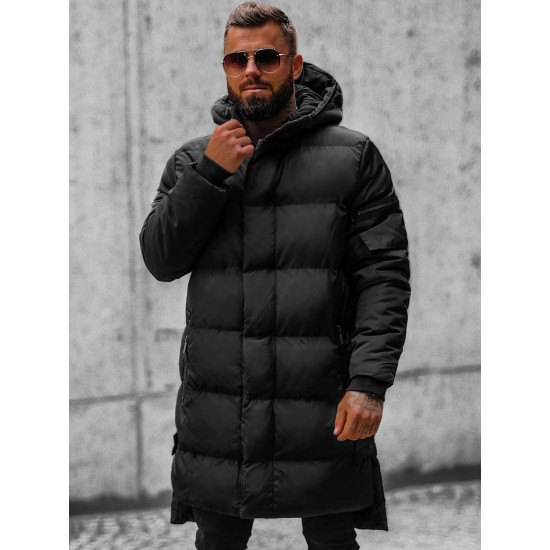 Žieminė juoda striukė Seter O/M799
