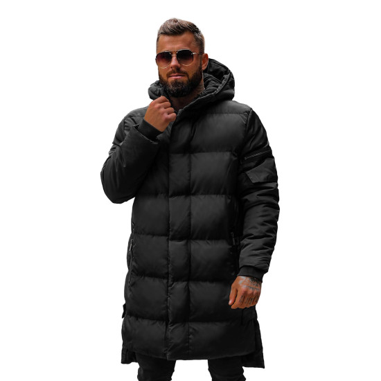Žieminė juoda striukė Seter O/M799