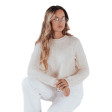 Женский белый свитер Bravina 