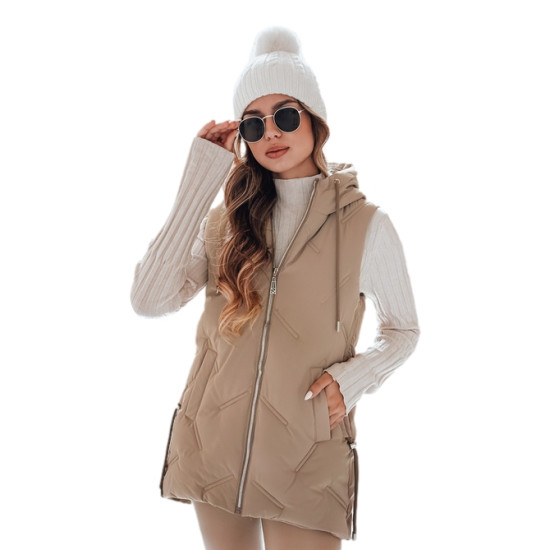 Moteriška rusva liemenė Set TY5107 - Moterims Moteriška rusva liemenė Set Moteriškos liemenės