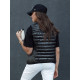 Moteriška juoda liemenė Stylish TY4440 - Moterims Moteriška juoda liemenė Stylish Moteriškos liemenės