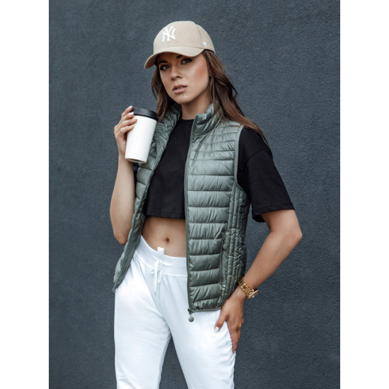 Moteriška žaliai liemenė Stylish TY4448 - Moterims Moteriška žaliai liemenė Stylish Moteriškos liemenės