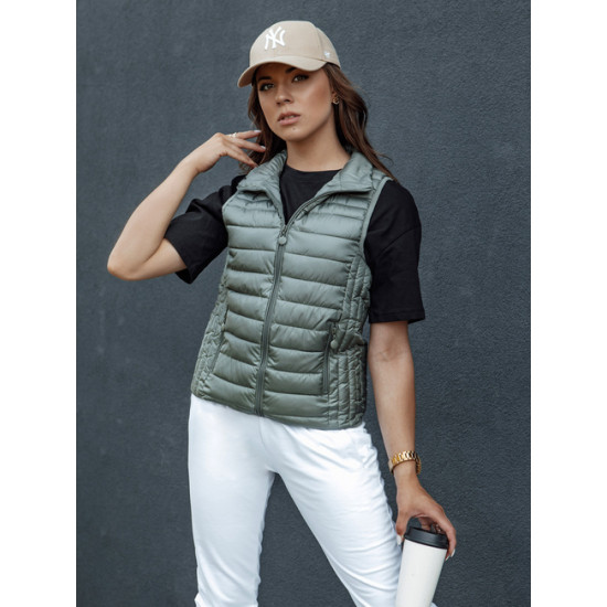 Moteriška žaliai liemenė Stylish TY4448 - Moterims Moteriška žaliai liemenė Stylish Moteriškos liemenės