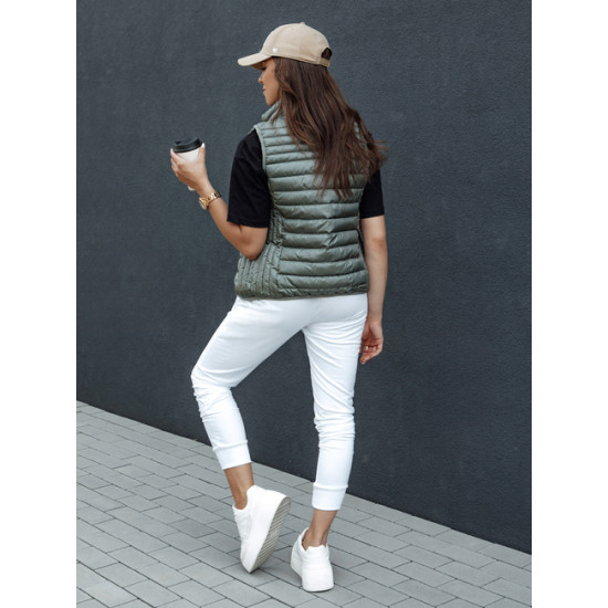 Moteriška žaliai liemenė Stylish TY4448 - Moterims Moteriška žaliai liemenė Stylish Moteriškos liemenės