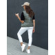Moteriška žaliai liemenė Stylish TY4448 - Moterims Moteriška žaliai liemenė Stylish Moteriškos liemenės