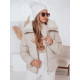 Moteriška žieminė rusva striukė Trendy TY4358 - Moterims Moteriška žieminė rusva striukė Trendy Moteriškos striukės