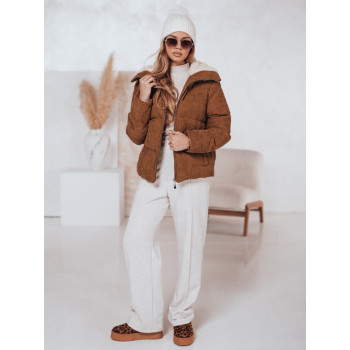 Женская зимняя коричневая куртка Trendy