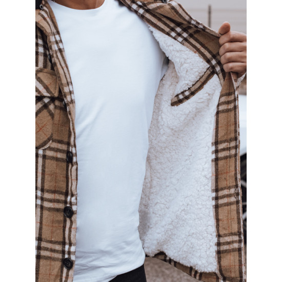 Vyriška ruda striukė su gobtuvu Jack Vyriškos Striukės ir Paltai