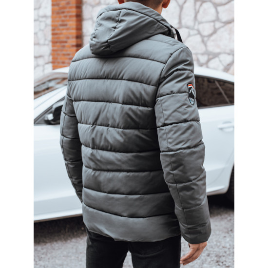 Vyriška tamsiai pilka žieminė striukė Daley Žieminės striukės