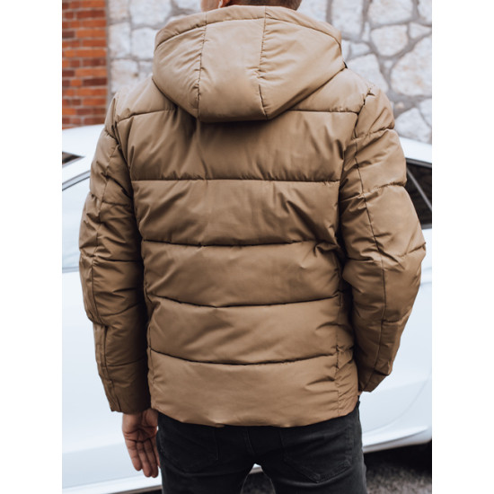 Miesten vaaleanruskea talvitakki Nevex Talvitakit