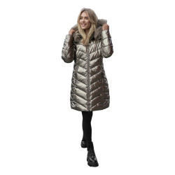 Women's winter jacket Marisa in gold