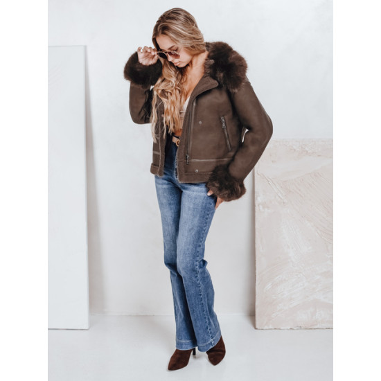 Moteriška rudos spalvos striukė Aiden Striukės