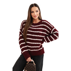 Women's burgundy jumper Soft