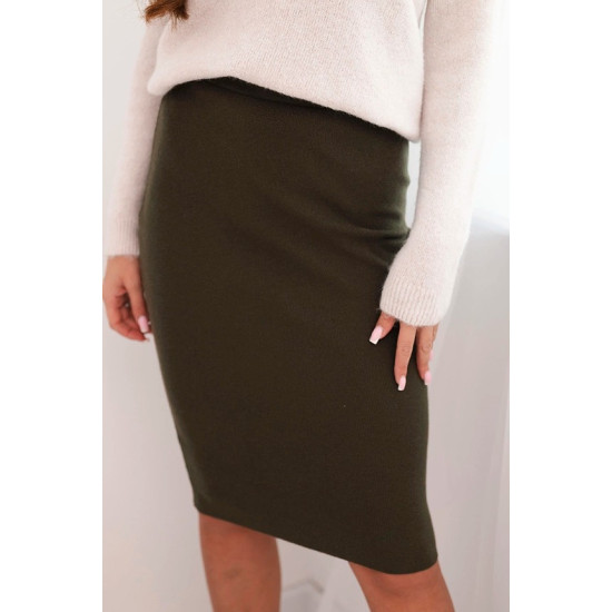 Moteriškas chaki sijonas Lino Sijonai