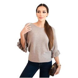 Women's brown cardigan Avril