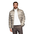 Men's quilted grey jacket Wudi