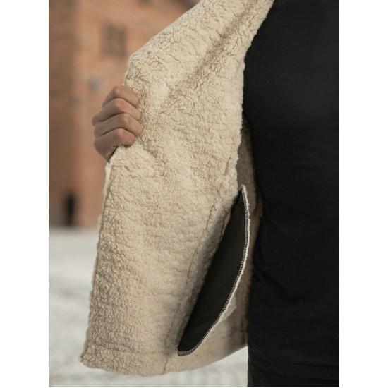 Men's black leather jacket with fur Leather jackets