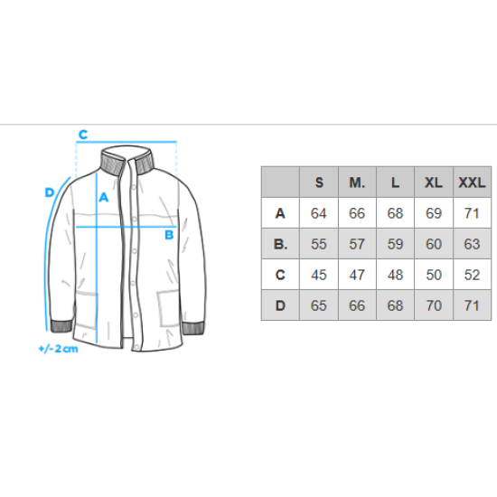 Vyriška pilkos spalvos striukė Ornet Vyriškos Striukės ir Paltai