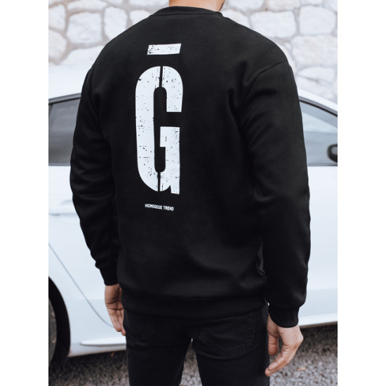 Vyriškas juodas džemperis Gala Džemperiai su užrašais