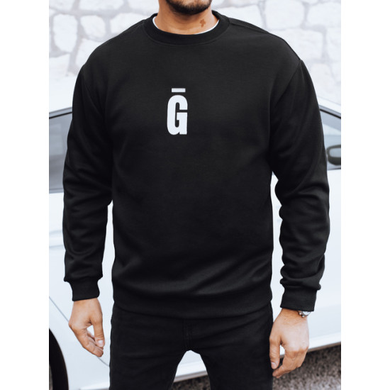 Vyriškas juodas džemperis Gala Džemperiai su užrašais