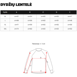 Vyriškas juodas džemperis be gobtuvo Star