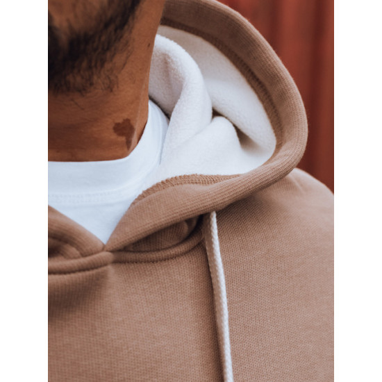 {Męski brązowy sweter z kapturem Star} Aktualności