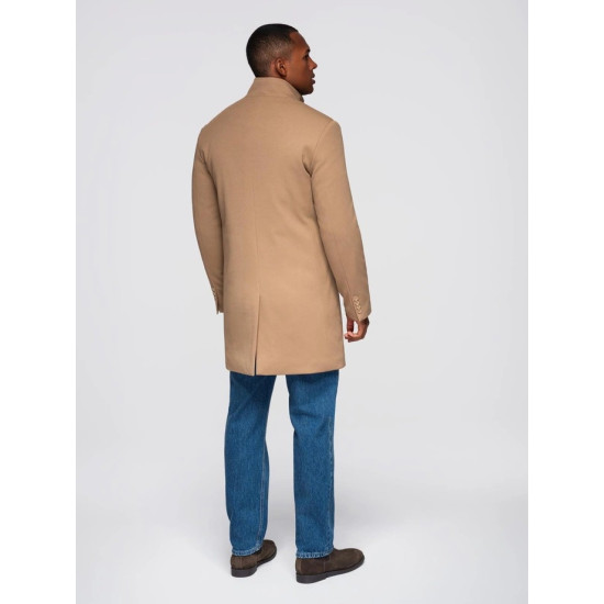 Vyriškas rudas paltas Alpi Striukės