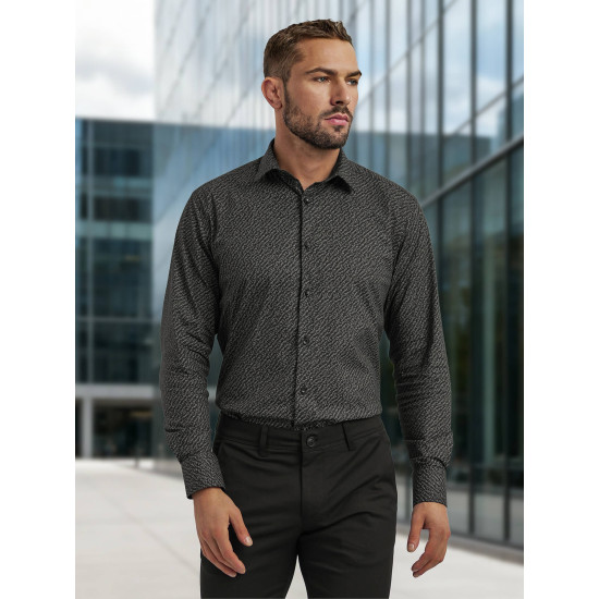 Men's black shirt Royal Shirts