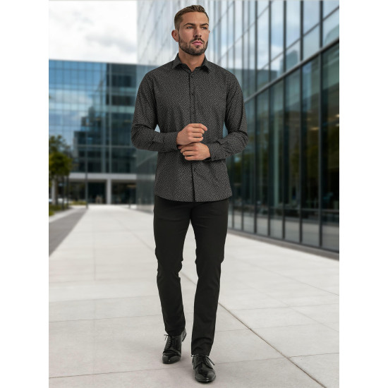 Men's black shirt Royal Shirts