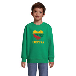 Vaikiškas žalias džemperis LTU