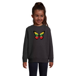 Bērnu melns svīteris Lācis ar bumbu