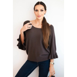 Women's brown jumper Avril