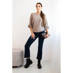 Women's brown cardigan Avril