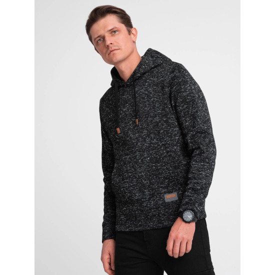 Vyriškas tamsiai pilkos spalvos džemperis su gobtuvu One Džemperiai su gobtuvu