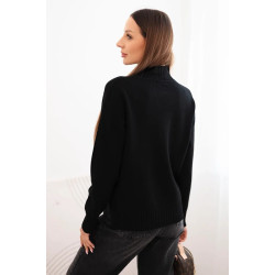 Women's black jumper Soni