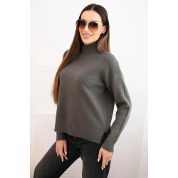 Women's khaki jumper Soni