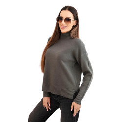 Women's khaki jumper Soni