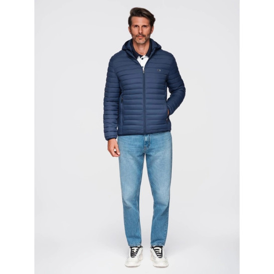 Vyriška tamsiai mėlyna striukė Bond Vyriškos Striukės ir Paltai