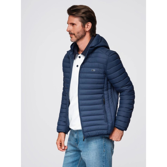 Vyriška tamsiai mėlyna striukė Bond Vyriškos Striukės ir Paltai