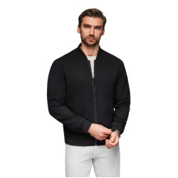 Vīriešu melna jaka Ornet