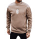 Vyriškas rusvas džemperis Gala Džemperiai su užrašais