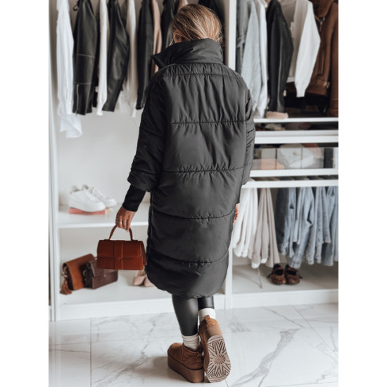Moteriška oversize juoda striukė Gala Moteriškos striukės