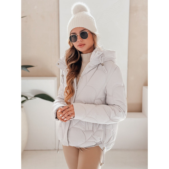 Moteriška žieminė baltos spalvos striukė Silma Moteriškos striukės