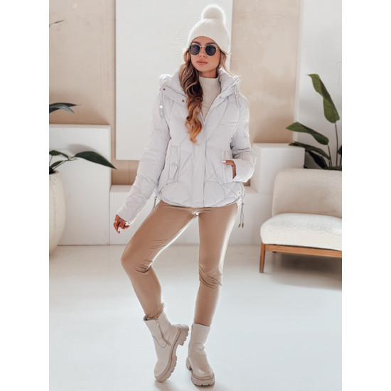 Moteriška žieminė baltos spalvos striukė Silma Moteriškos striukės