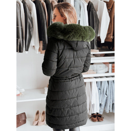 Moteriška juoda žieminė striukė Trend Striukės