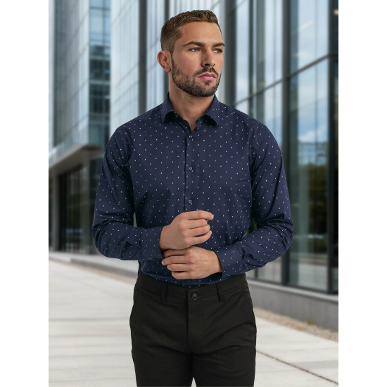 Miesten tummansininen paita Royal Paidat