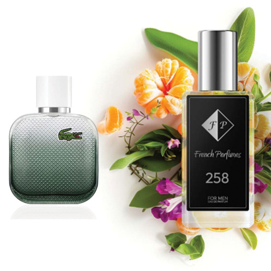 Nr258 kvepalai įkvėpti Lacoste L.12.12 Blanc Eau Intense 104 ml