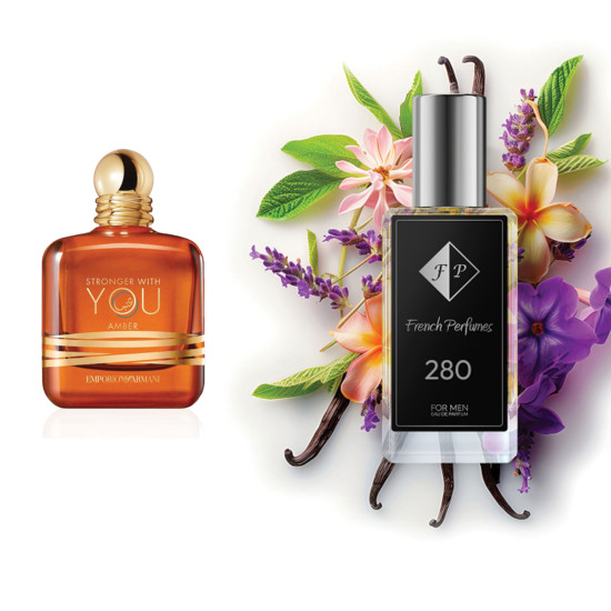 Nr280 kvepalai įkvėpti Armani - Stronger With You Amber 2 ml